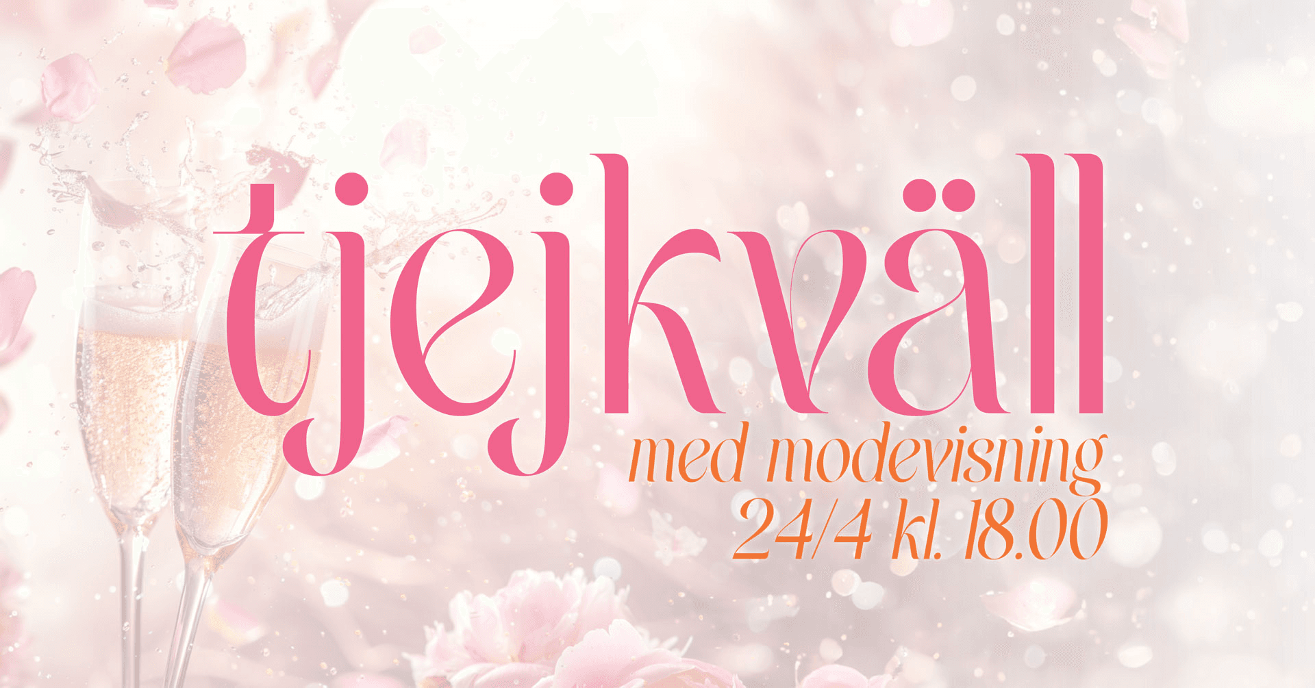 Tjejkväll med modevisning